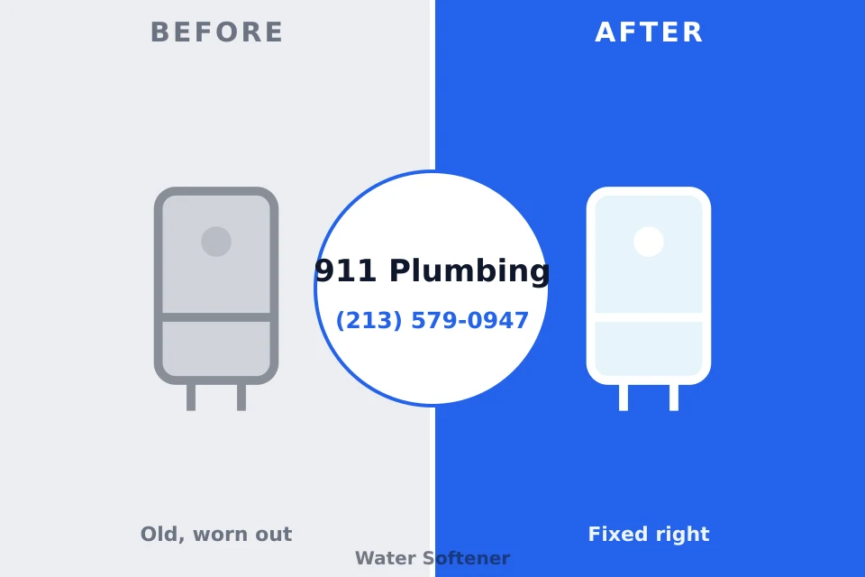 Before and after: plumbing company Pueblo, CO
